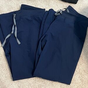 Figs Kade Cargo Scrubs size medium navy blue (quantity: 2)